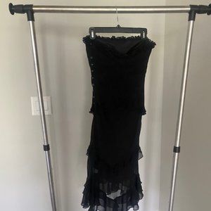 Cache - black cocktail dress - size 2